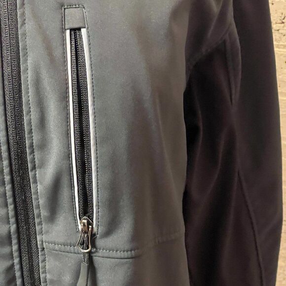 Free Tech Black Lined Winter Jacket Medium 38-40 - Picture 4 of 11